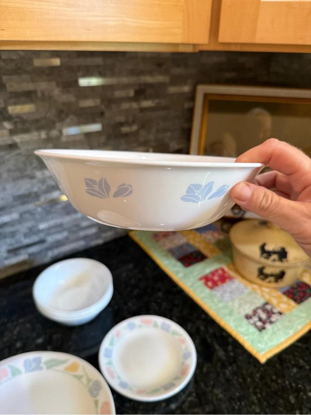Vintage Cottage Core Friendship Corelle 10 Piece Dinnerware Set